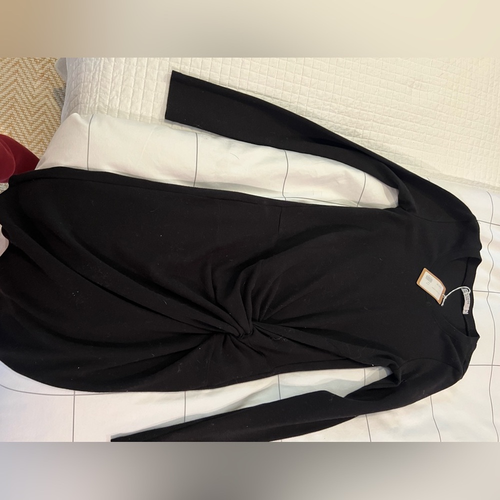 Stateside black cotton dress size XS